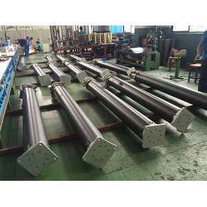 12m heavy duty payloads pneumatic telescopic mast for mobile telecommunication