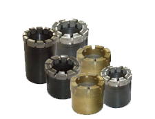 Taper Diamond Core Drill Bit Geological Drilling Accessories