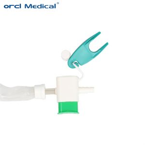 Transparent Silicone Handle Suction Catheter Tube For Effective Suction