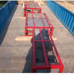 China High Chrome Cr18 White Iron Castings Parts , Cast Iron Chute Lining on sale