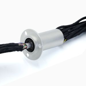 Cheap 1 Channel 100M Ethernet Slip Ring 32 Channel Signal / Power Hybrid Slip Ring for sale