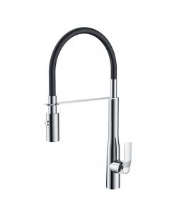 Cheap Modern Single Lever Chrome Brass Kitchen Sink Faucets OEM for sale