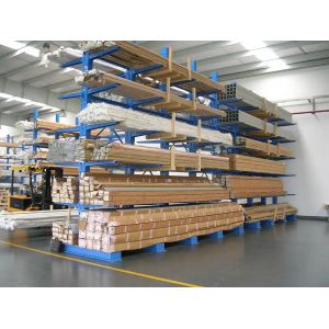 Customizable Cantilever Rack for Heavy-Duty Warehouse Storage Solutions