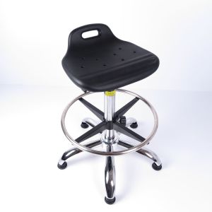 Hydraulic Height Adjustable Swivel ESD Cleanroom Chairs With Anti-static