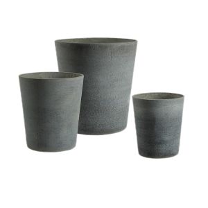 Cement GRC Planter Pots Frost Resistant Waterproof For Flowers And Plants