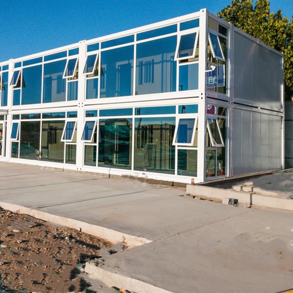 Customized Color Flat Pack Container for Sandwich Panel Sheet Prefabricated