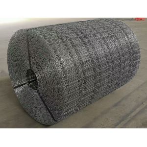 2.8 MM Welded Galvanized Pipeline Steel Mesh In Rolls High Strength