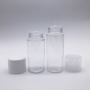 Custom Printing Color Transparent E Liquid Bottle For Transparent Packaging