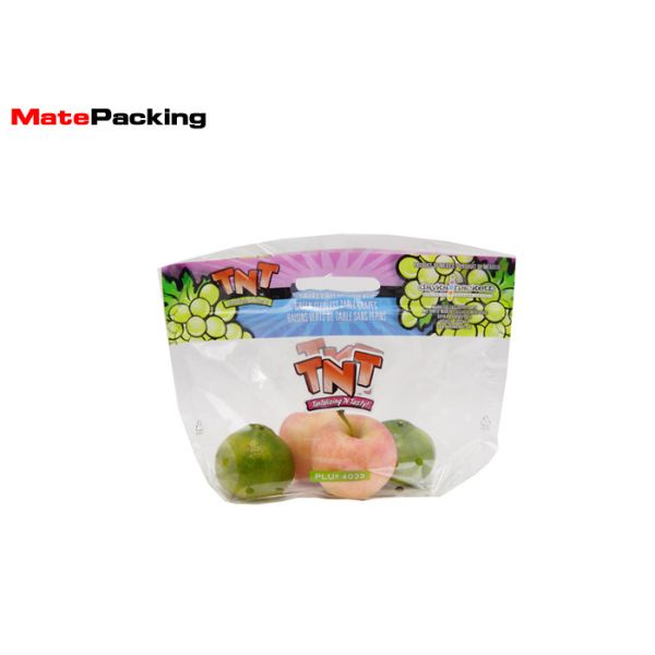 Quality Anti Fog CPP Fresh Vegetable Plastic Packaging Bags Customized Thickness wholesale