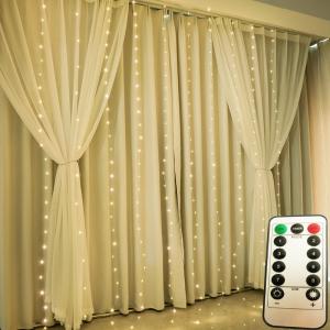 Copper Wire USB Plug In LED Fairy String Lights With Remote 8 Modes