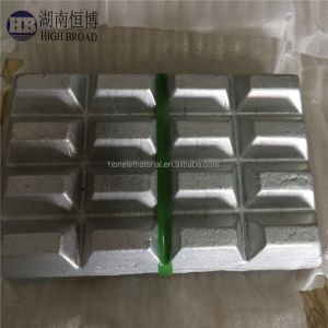 Aluminium Molybdenum Alloy Ingot with Mo 5%-10% Rare Earth Content 10%-20% for