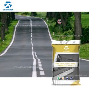 Thermoplastic Oscillation Vibration Paint For Deceleration Marked Line And