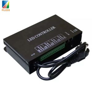4096 pixels Salve DMX LED Controller H802RA 4 Ports Aluminum Alloy Material