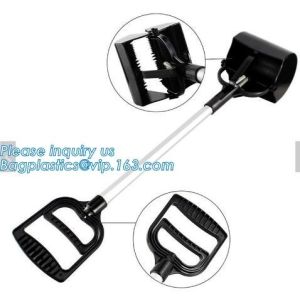 Clean Pick Up Pet Plastic Waste Tool,Factory Price Long Handle Dog Poop Scoop,