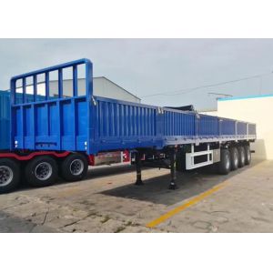 45FT 4 Axle Drop Side Trailer With 60000kg Payload