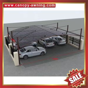 excellent sunshade waterproofing garden parking polycarbonate PC carport car