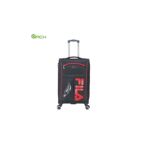 Quality 1680d Trolley Case with Two Front Pockets and Spinner Wheels wholesale