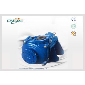 Horizontal Rubber Lined Slurry Pumps , Sugar Beets Heavy Duty Slurry Pump