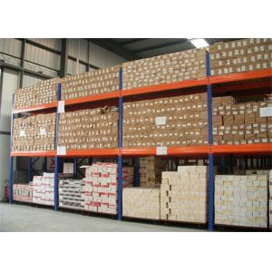 Adjustable 6000mm Heavy Duty Pallet Racking System Robot Welding