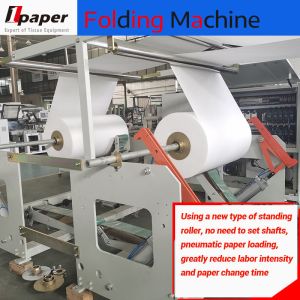 Advanced 120-160L/min Automatic 2 Colour Printing Napkin Paper Tissue Making