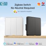 Zigbee Smart Switch no capacitor required With Timing Voice App Alexa Google