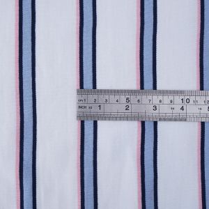 Soft And Durble Simple And Good Quality Striped Cotton Fabric For T- Shirt