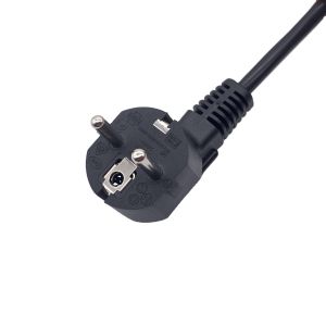 16A 250V Korea Power Cord C5 C13 Male To Female Laptop 3 Pin Plug Extension