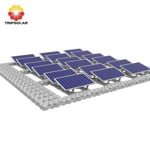 Customizable Floating Solar Mounting System for Wind Load Up to 40m/s and