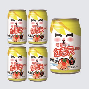 Canned 310ml Tomato Drink With Honey Low Salt Tomato Juice