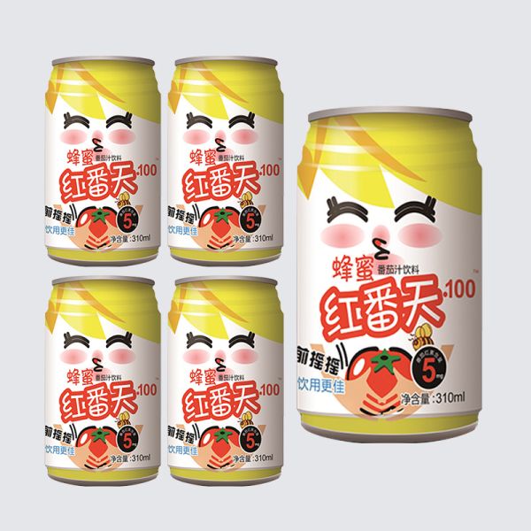 Quality Canned 310ml Tomato Drink With Honey Low Salt Tomato Juice wholesale