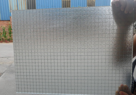 Laminated Mesh Laminated Glass For Window Glass With Unique Design