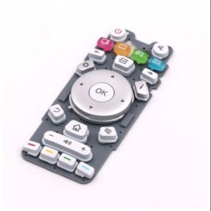 Remote Control 30 To 80 Shore A Custom Silicone Rubber Keypads