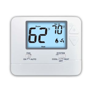 No Programmable Large LCD Single Stage Air Conditoning HVAC Room Thermostat