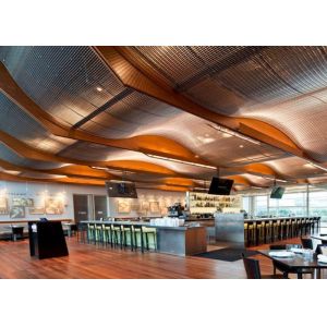 Modern Bronze Decorative Steel Wire Mesh For Cabinets 50mm 4mm