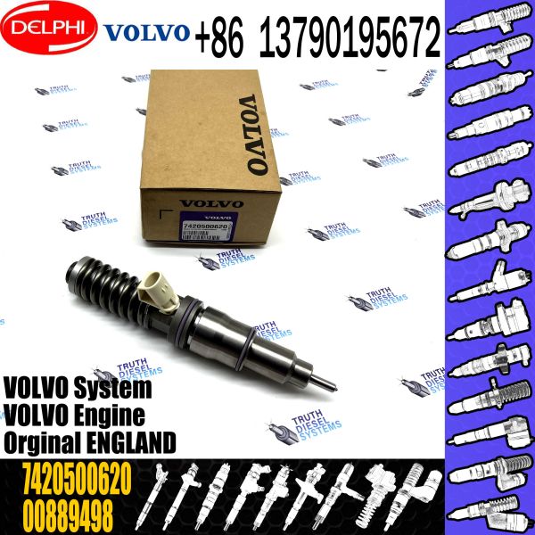 2 Pins Diesel Fuel Injector 7420500620 Fuel Injection Nozzle BEBE4C02001 BEBE4C14001 For VOL 9.0 LITRE TRUCK