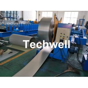 Hydraulic Decoiler / Uncoiler Machine With 0-15m/Min Uncoiling Speed , Coil