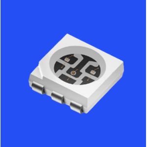 Cheap SMD5050 RGB LED Diode 5.0x5.0mm PCT Bracket 120deg 6pins Clear Lens 0.6W LED Chip for sale