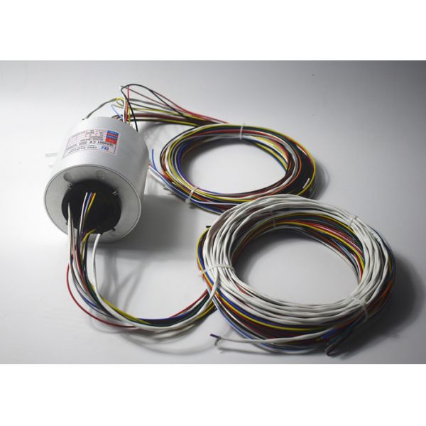 485 Signal Connector Rotary Joint Through Hole Slip Ring Standardized Modular