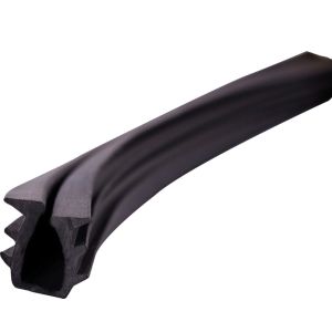 Hardness 20-90 Shore Solar Pv Panel T Shape Rubber Gasket Seal with Custom Size