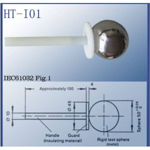 Test Sphere Probe Ingress Protection Test Equipment IEC61032 Fig.1 With Force
