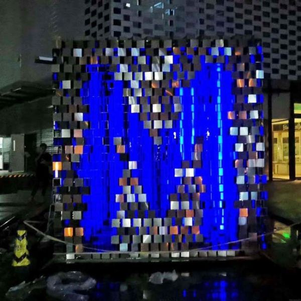 Quality ASTM GB JIS 304 Large Stainless Steel Abstract Sculpture Garden Ornaments wholesale