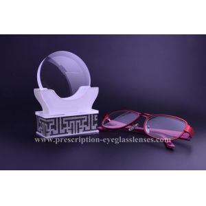 1.59 Polycarbonate Clear Flat Top Eyeglass Lenses Hard Coating 70MM Diameter