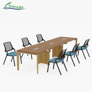 Sleek And Professional Office Conference Table High Capacity Scratch-resistant