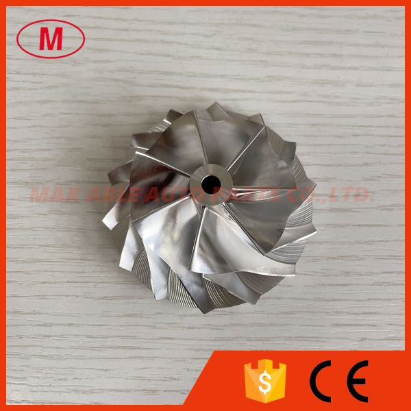 Quality K16 49.09/68.62mm 7+7blades high performance milling/aluminum 2618/billet compressor wheel wholesale