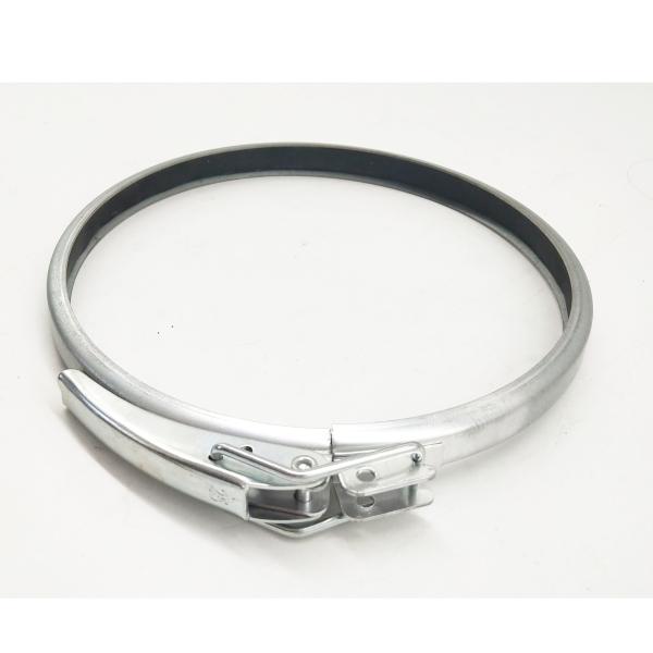 Quality 4" Galvanized Adjustable Clamp For Industries With Dust And Fume Collection Applications wholesale