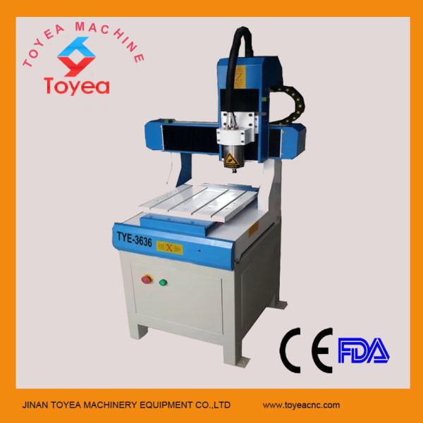 Quality mini CNC Router metal milling machine with hybrid servo motors with low noise wholesale