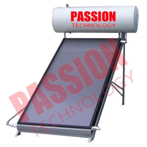 200L Integrated Non Pressurized Solar Water Heater Blue Titanium Flat Collector