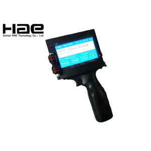 Portable Handheld Inkjet Coder For Bottle Cans Boxes / PE Plastic Date / Number