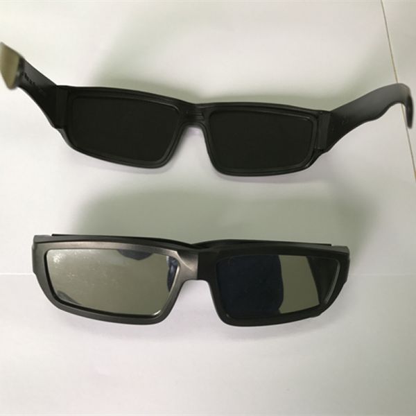 Scratch Resistant Black Plastic Frame solar observing glasses Mirror Effect Solar Eclipse Film
