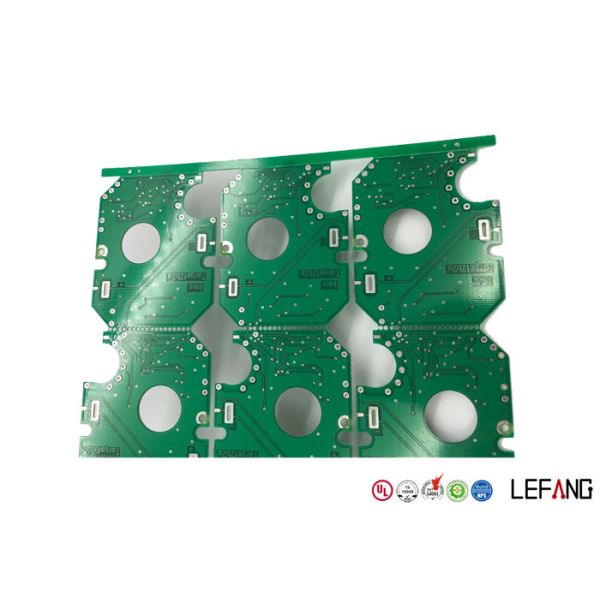 Green Solder Mask Double Layer PCB Board 1OZ Copper Thickness HASL Surface